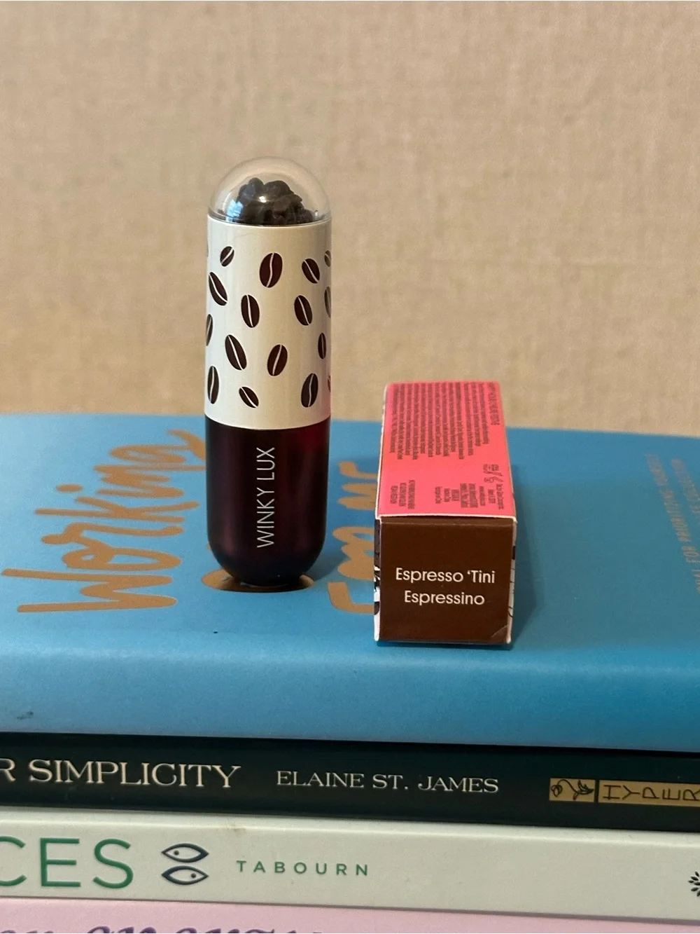 WINKY LUX Espresso Tint Lip Balm — Deep Coffee Brown